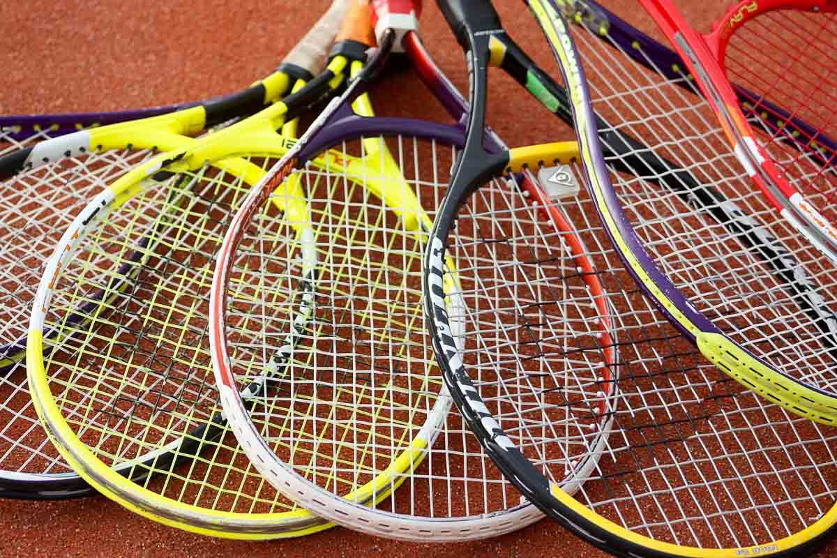 Características de una raqueta de tenis