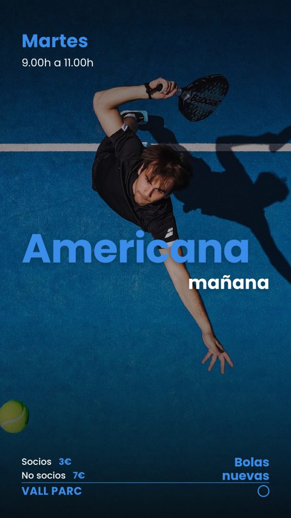 27/10 AMERICANA MARTES 9H | VALL PARC